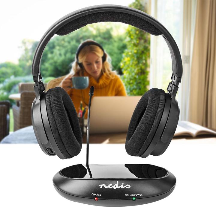 Image du produit Nedis HPRF200BK (pas de réduction du bruit, 11 h, Sans fil)