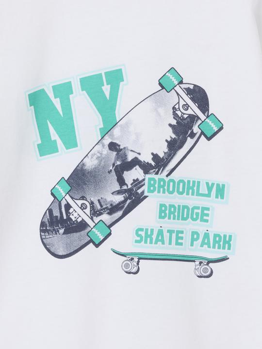 Produktbild Vertbaudet Jungen T-Shirt mit Fotoprint, Recycling-Baumwolle (92)