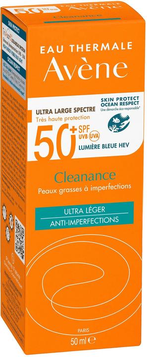 Image du produit Avène Cleanance solaire (Crème solaire, SPF 50+, 50 ml, 68 g)