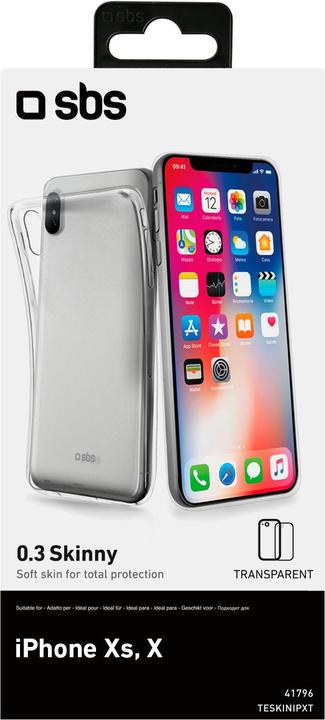 Actual product image SBS Cover (Apple iPhone XS, Apple iPhone X)