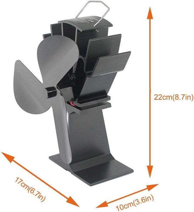 Produktbild Tomersun Ofenventilator