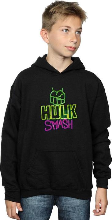 Actual product image Boys Hulk Smash Hoodie (116)