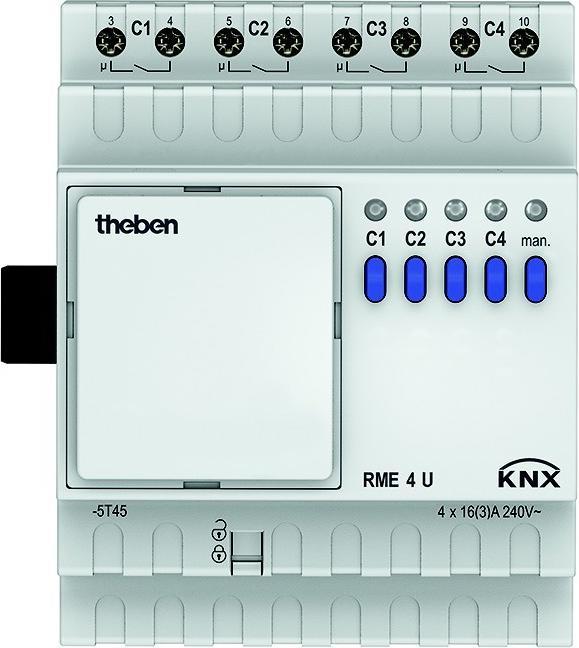 Theben Rme 4 U Knx (Rolladenaktor)