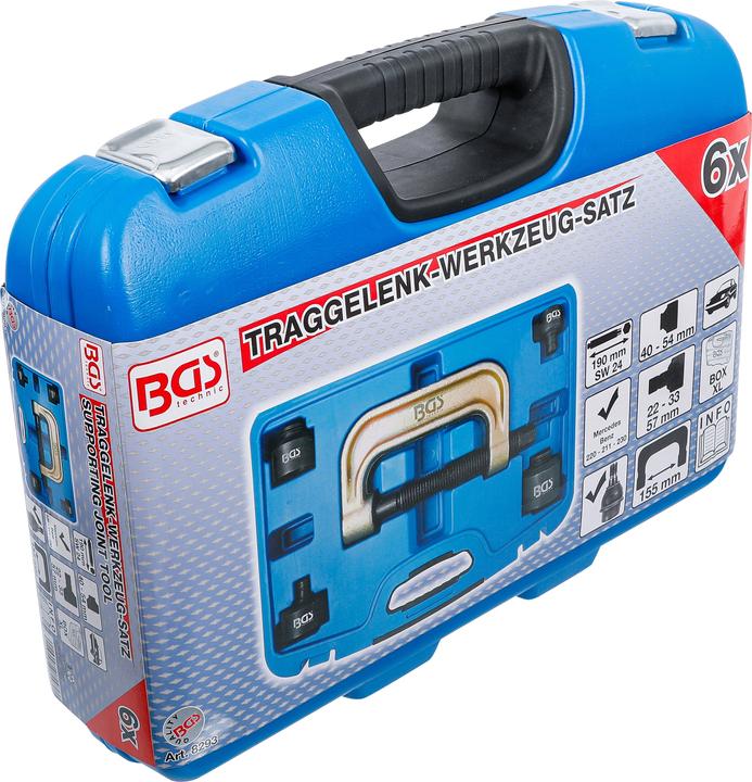 Actual product image BGS Supporting Joint Tool Set for Mercedes-Benz