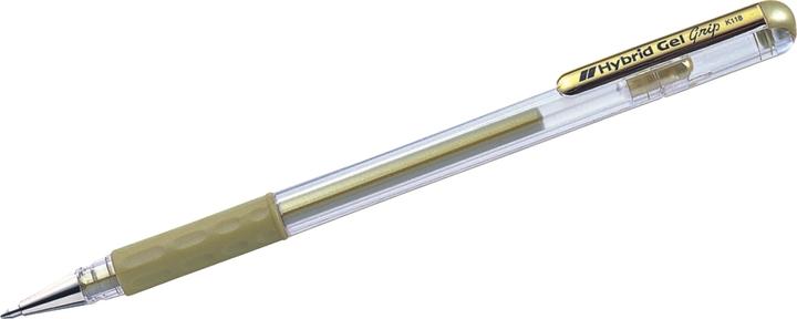 Actual product image Pentel Hybrid Gel Grip (Gold colors, 1 x)