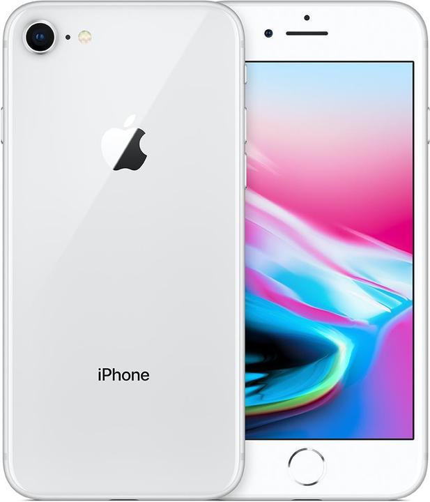 Produktbild Apple iPhone 8 (256 GB, Silver, 4.70", Single SIM, 12 Mpx, 4G)
