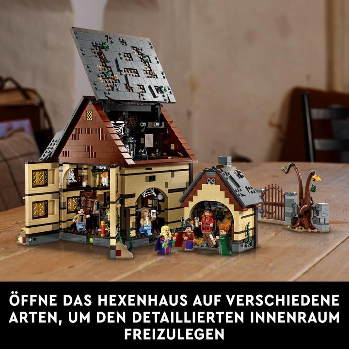 Actual product image LEGO Disney Hocus Pocus: The Sanderson Sisters' Cottage (21341, LEGO Ideas, LEGO Rare Sets)