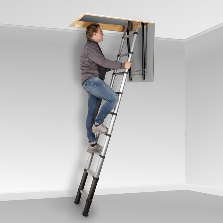 Actual product image Batavia Telescopic loft ladder (Telescopic ladder, 285 cm)
