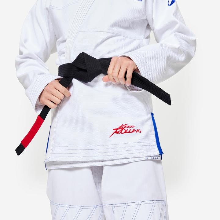 Immagine prodotto Outshock Kimono Brazilian Jiu-Jitsu 450 g/m² - bianco (158, 164)
