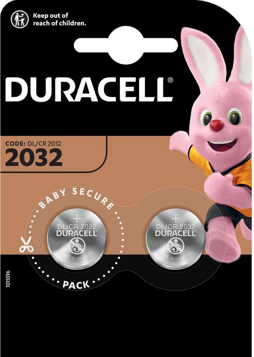 Duracell Lithium Button Cells (2 pcs., CR2032, 230 mAh)