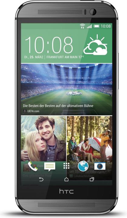 Produktbild HTC One (M8s) (16 GB, Gunmetal Grey, 5", Single SIM, 13 Mpx, 4G)