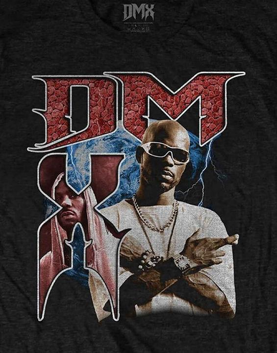 Actual product image DMX Unisex Adult Bootleg T-Shirt (M)