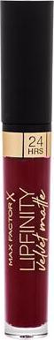 Actual product image Max Factor Lipfinity Velvet Matte Liquid Matte ( Lips tick ) 4 ml - (090 Red Allure)