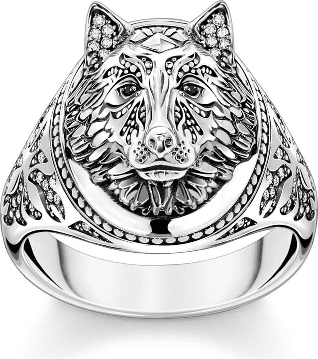 Image du produit Thomas Sabo Damenring Rebel at heart (58, Argent 925)