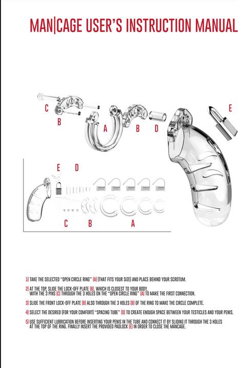 Actual product image ManCage Model 13