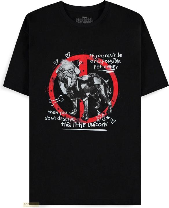Difuzed Deadpool - Dogpool - Men's Short Sleeved T-shirt - M (M)
