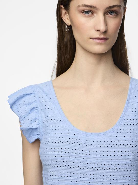 Actual product image Pieces PCKELMA Häkel Oberteil mit angeschnittenen Ärmeln (XS)