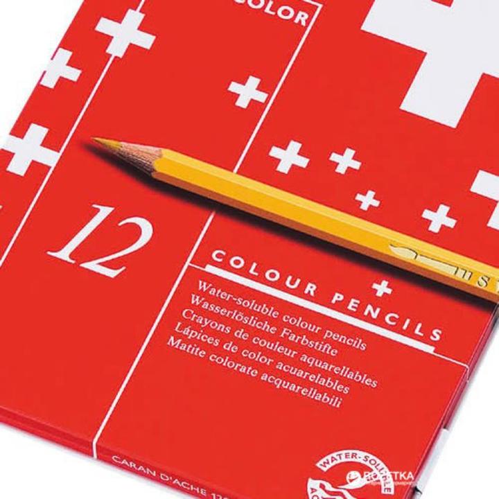 Image du produit Caran d'Ache Crayons de couleur (Multicolore, 12 x)