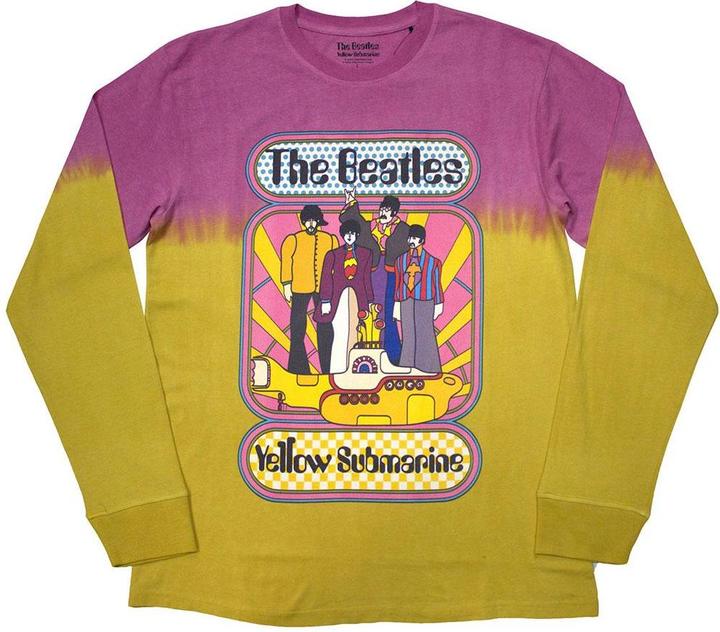Immagine prodotto The Beatles Yellow Submarine Maglietta Telaio a Fascia Manica Lunga Adulto Unisex (XXL)
