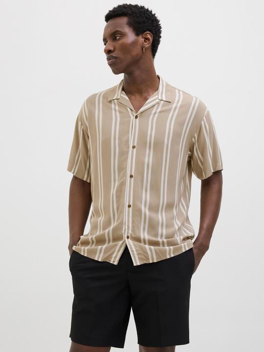 Produktbild Jack & Jones Jjejeff Stripe Resort Shirt Ss Sn (XS)