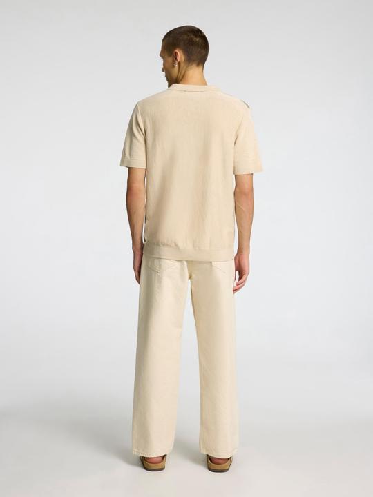 Actual product image Selected Homme Kurzarm Polohemd aus Strick (S)