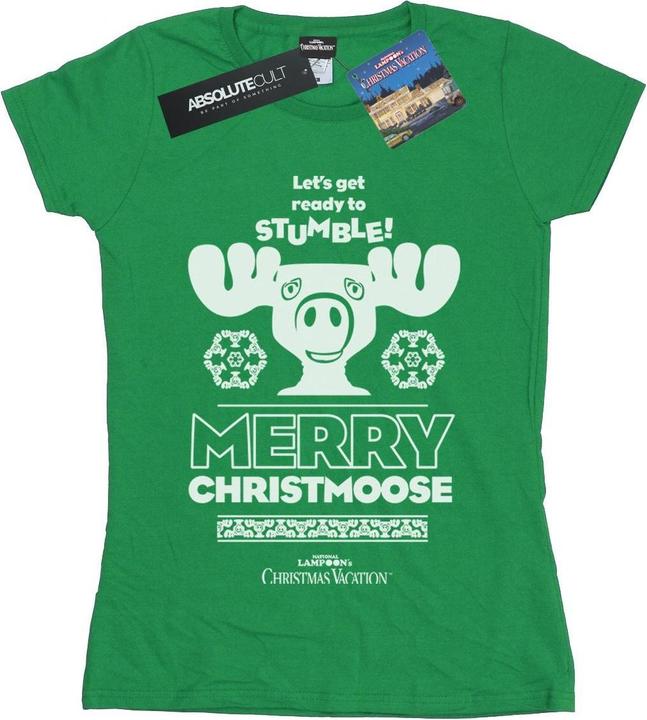 National Lampoon´s Vacation National Lampoon's Christmas Vacation Merry Christmoose TShirt (L)