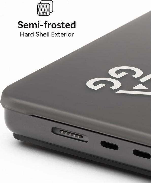 Image du produit Zagg Hard Case Apple Macbook Pro 13 M2/M1/2020 Frosted Black (13", Apple)