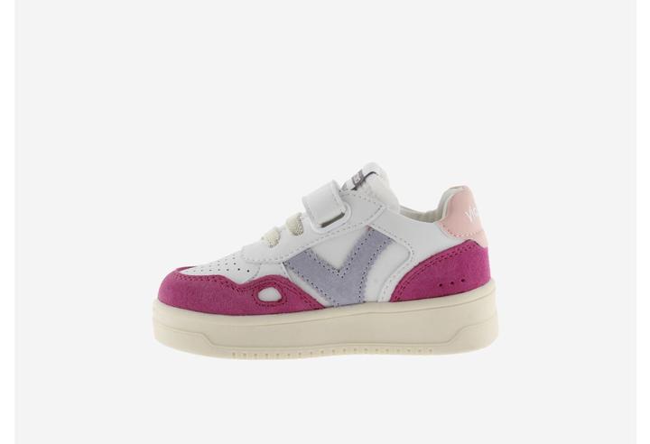 Immagine prodotto Victoria Scarpe da ginnastica con cinturino singolo in pelle crosta multicolore per bambini (31)