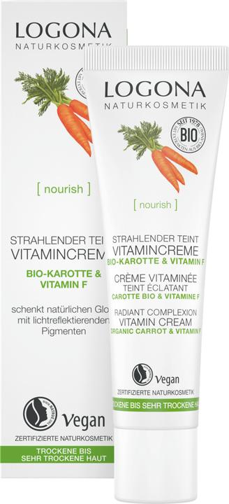 Actual product image Logona Face Cream Radiant Complexion Vitamin Cream 30 ml (30 ml)