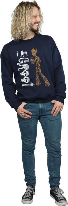 Image du produit - Sweat AVENGERS INFINITY WAR AM TEENAGE GROOT - Homme (XL)