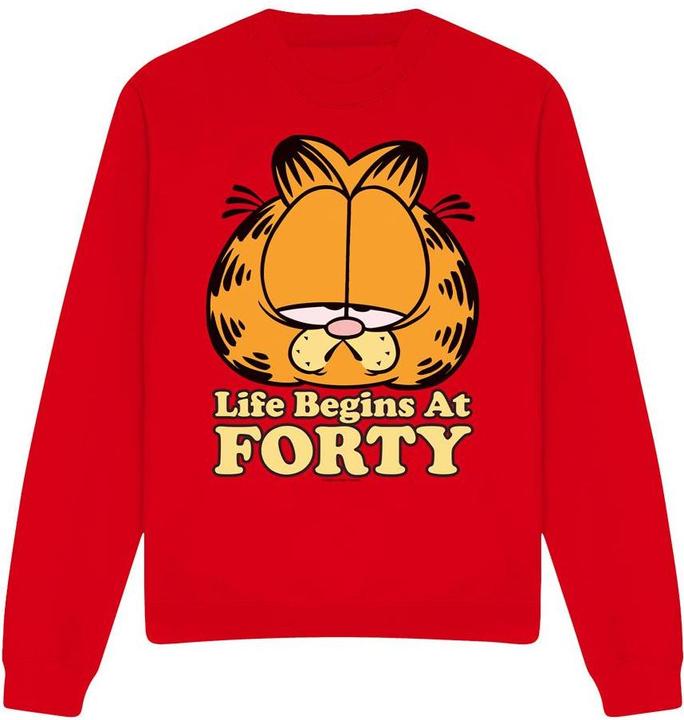 Produktbild Garfield Life Begins At Forty Sweatshirt (XL)