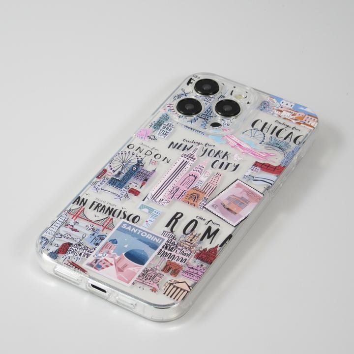 Produktbild PhoneLook Hülle Silikon Gummi Städte der Welt (Apple iPhone 14 Pro)