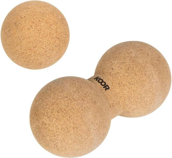 Image du produit Koor Entraînement du fascia Balle simple et double, liège