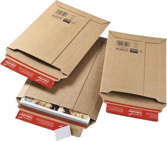 Actual product image Colompac Shipping bags brown B5 (1 x)