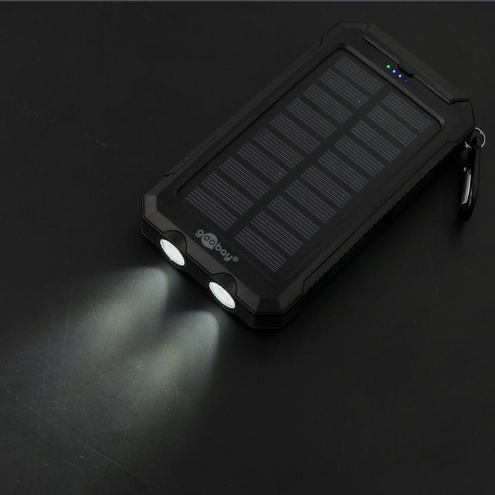 Actual product image Goobay Solar Outdoor (8000 mAh, 10 W, 10 Wh)