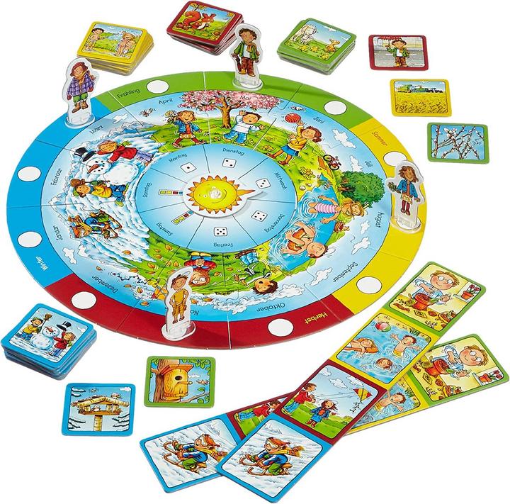 Actual product image Ravensburger Around the calendar (German)