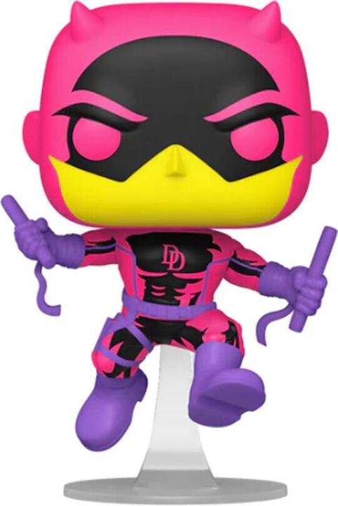 Produktbild Funko POP! Marvel Daredevil - Daredevil (Classic) Lumière Noire Exclusive
