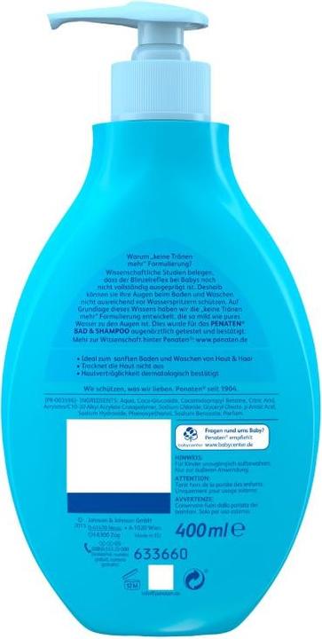 Actual product image Penaten Bath & Shampoo