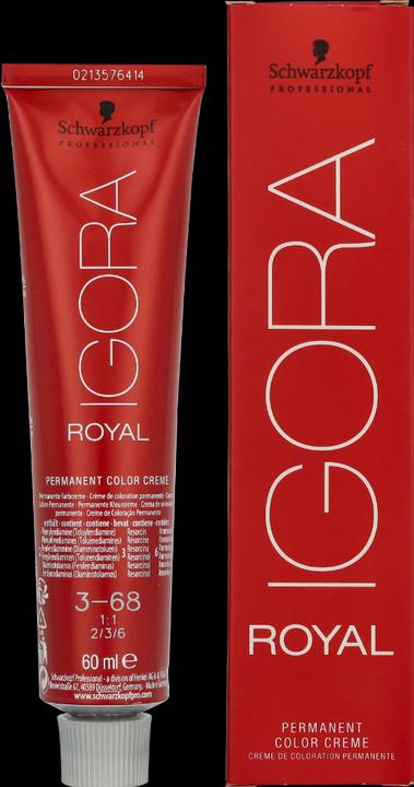 Actual product image Schwarzkopf Professional Igora Royal (3-68 Dark Brown Chocolate Red)