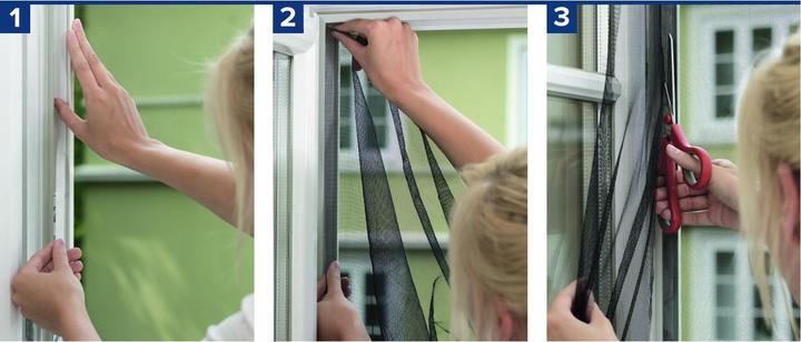 Actual product image tesa Insect screen STANDARD window (130 x 150 cm)