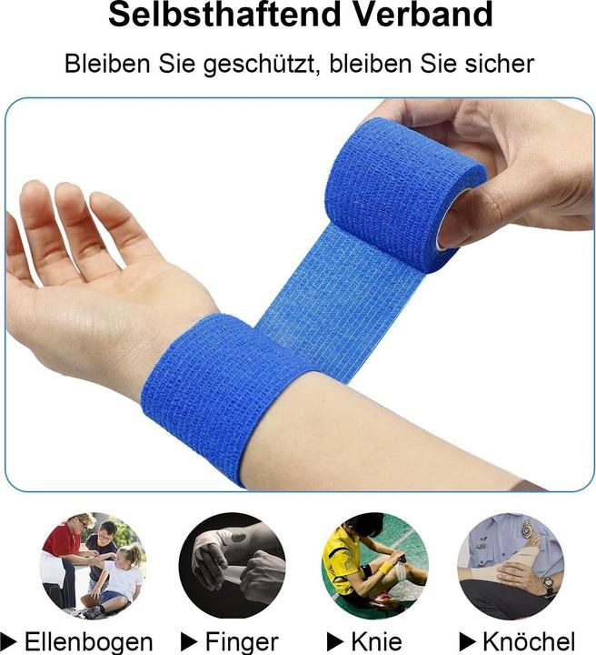 Produktbild ASMI 2 Stück selbsthaftender elastischer Pflasterverband (2 x)
