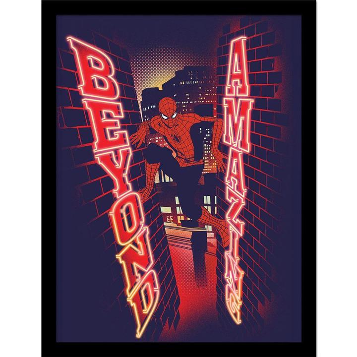 Immagine prodotto Spiderman Beyond Amazing Poster Incorniciato (40 x 30 cm)