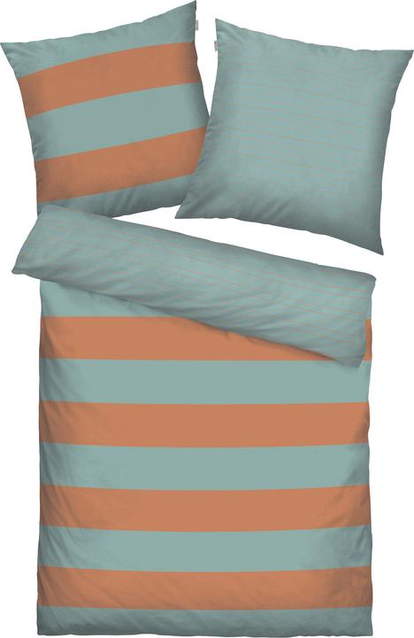 Immagine prodotto Tom Tailor Biancheria da letto reversibile (Copripiumino, 155 x 220 cm, 80 x 80 cm)