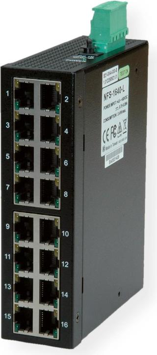 Immagine prodotto Roline Switch industriale 16x RJ-45, non gestito (16 Porti)