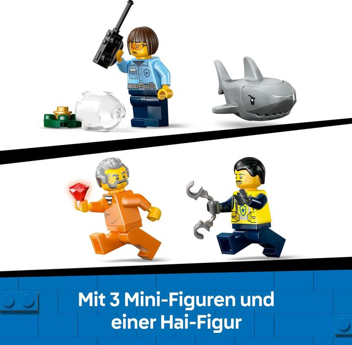 Actual product image LEGO Verfolgungsjagd im Polizeiboot (60456, LEGO City)