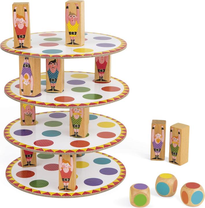 Immagine prodotto Janod Gioco di abilità Acrobat (Tedesco, Francese)
