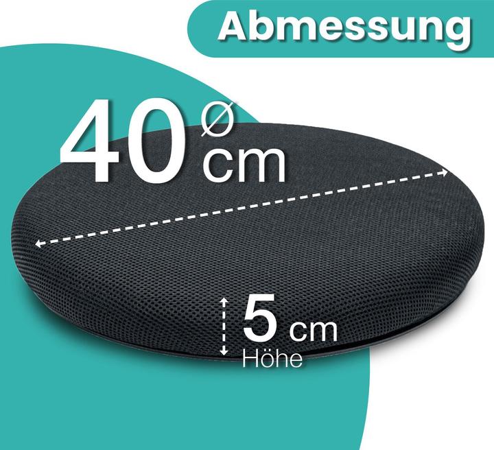 Immagine prodotto Aktivshop Cuscino girevole ortopedico in gel