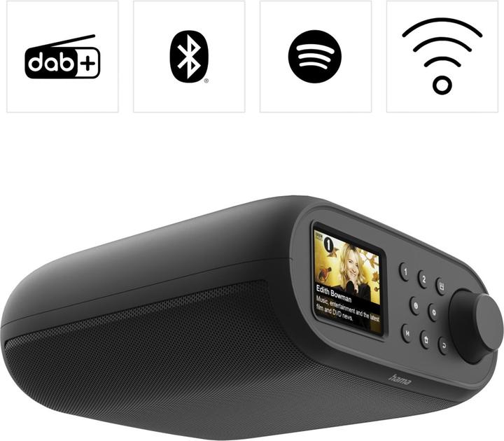 Produktbild Hama DIR400 (Internetradio, DAB+, FM, Bluetooth, WLAN)