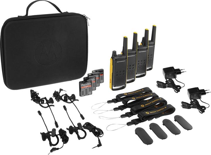 Produktbild Motorola TLKR T82 Extreme Quadpack (10 km)