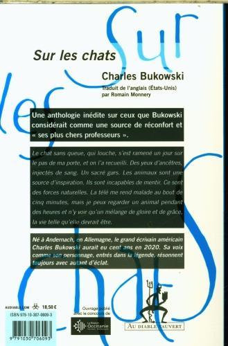 Produktbild Sur les chats (Französisch, Bukowski Charles, 2023)